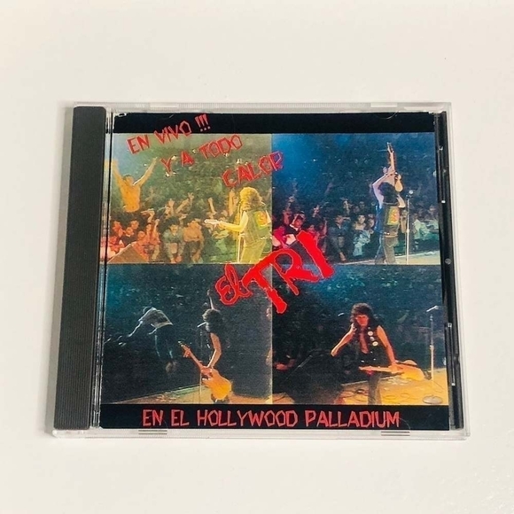 RARE CD El Tri - En Vivo!!! Y A Todo Calor En El Hollywood Palladium - Picture 1 of 2